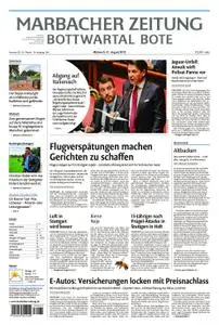 Marbacher Zeitung - 21. August 2019