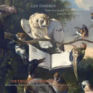 Les Timbres - Dietrich Buxtehude- Sonatine à doi, Violine and Viola da Gamba, Opus 1,2 (2021) [Official Digital Download 24/96]
