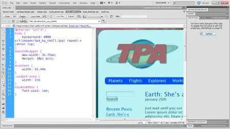 Building Mobile Sites with Dreamweaver and WordPress