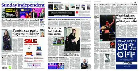 Sunday Independent – October 29, 2017