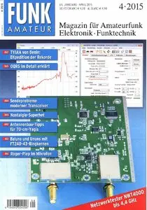 Funkamateur - Fachmagazin für Amateurfunk, Elektronik und Funktechnik April 04/2015