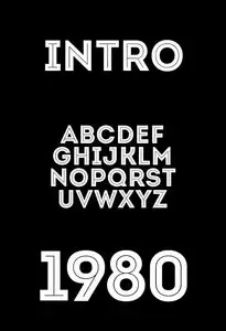 Intro Inline Font Style