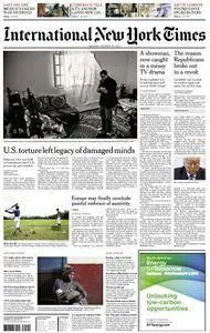International New York Times - 10 October 2016