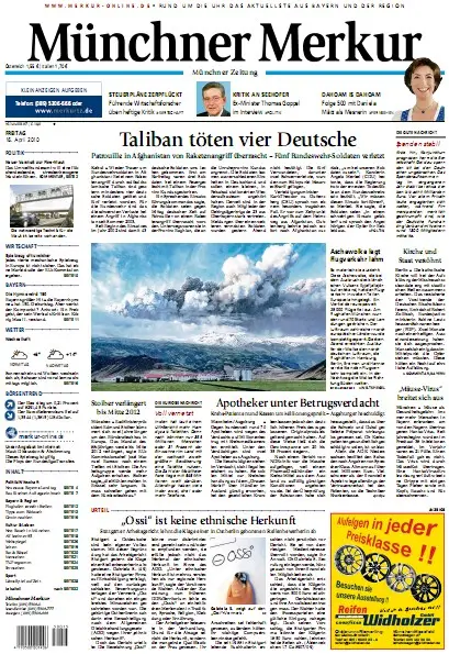 Münchner Merkur vom 16. April 2010