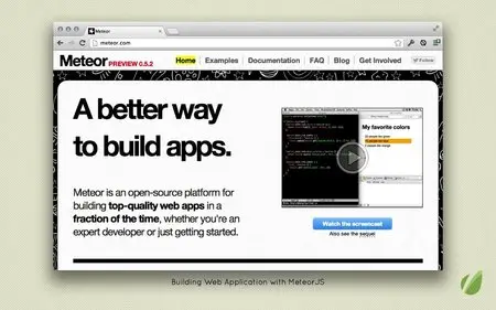 Tutsplus Single Page Web Apps with Meteor