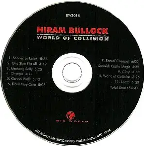 Hiram Bullock - World Of Collision (1994) {Big World}