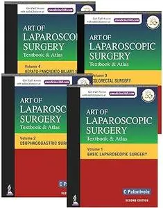 Art Of Laparoscopic Surgery: Textbook & Atlas, 2nd Edition (4 Volumes)