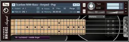 Native Instruments Scarbee MM-Bass Amped v1.1.0 KONTAKT