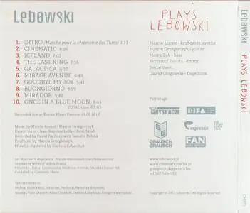 Lebowski - Plays Lebowski (2017)