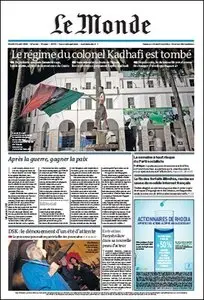 Le Monde - 23 August 2011