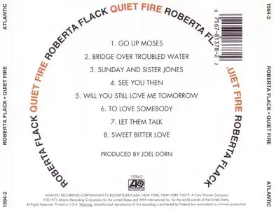 Roberta Flack - Quiet Fire (1971) [1991, Reissue]