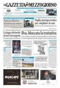 La Gazzetta del Mezzogiorno Basilicata - 10 Ottobre 2017