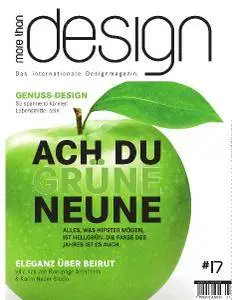 More Than Design - Nr.17 2017