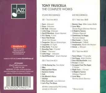 Tony Fruscella - The Complete Works 1948-59 [4CD] (1999} {Disconforme}
