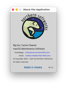 Big Sur Cache Cleaner 16.1.3 macOS