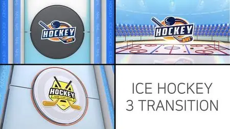 Ice Hockey Logo Transition 48286573