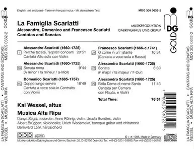 Musica Alta Ripa, Kai Wessel - La Famiglia Scarlatti: Cantatas and Sonatas (1995)