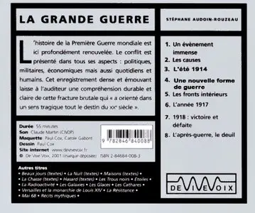 Stéphane Audouin-Rouzeau, "La Grande Guerre"