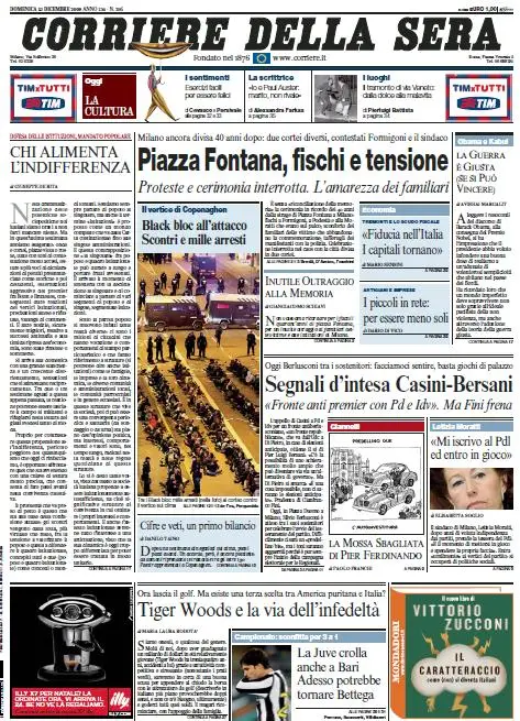 Il Corriere della Sera (13-12-09)