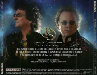 Jim Peterik, Marc Scherer - Risk Everything (2015) {Japanese Edition} RE-UP