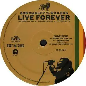 Bob Marley and the Wailers - Live Forever: The Stanley Theatre 1980 (2011) {2CD + 3LP Box Set Island Def Jam Limited Edition}