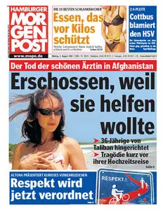 Hamburger Morgenpost vom 9 August 2010