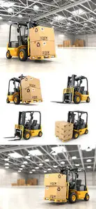 Stock Photo - Forklift Truck
