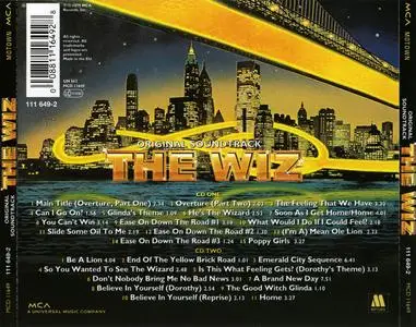 Quincy Jones & VA - The Wiz: Original Soundtrack (1978) 2CDs, Remastered 1997