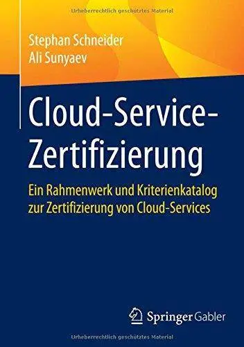 Cloud-Service-Zertifizierung (Repost)