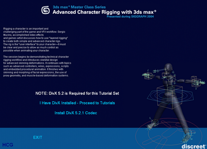 3DS Max Master Class Series 2- Advanced Character Rigging 