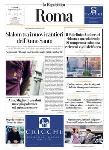 la Repubblica Roma - 12 Gennaio 2024