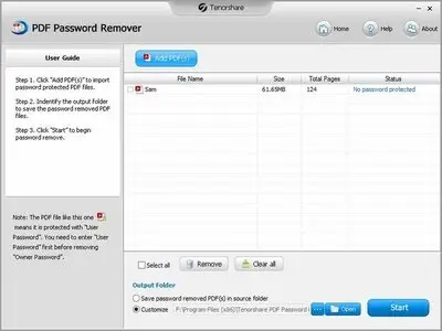 Tenorshare PDF Password Remover 1.0.0.1 Build 1889 Portable