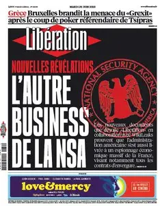 Libération du Mardi 30 Juin 2015