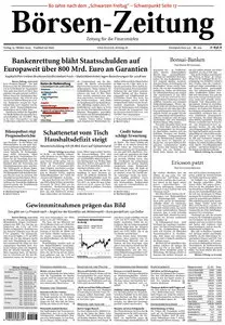 Boersenzeitung vom 23. Oktober 2009