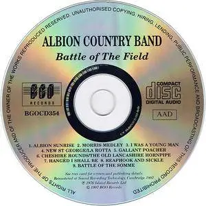 Albion Country Band - Battle Of The Field (1976) Remastered Reissue 1997