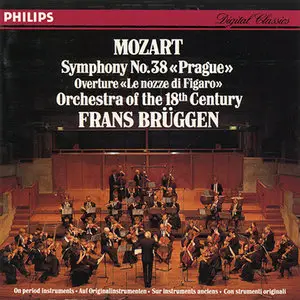 Mozart - Brüggen - Symphony 38, Overture Figaro (1990)