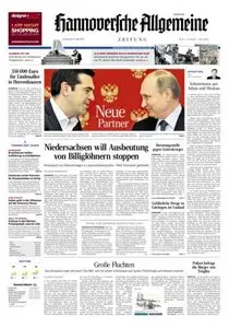 Hannoversche Allgemeine Zeitung - 09.04.2015