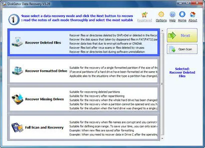 DiskGetor Data Recovery 3.2.8 