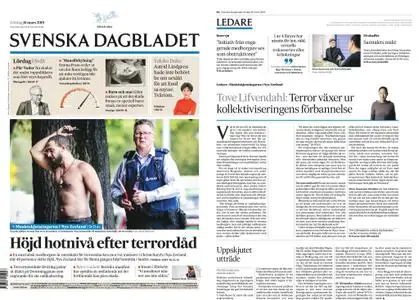 Svenska Dagbladet – 16 mars 2019