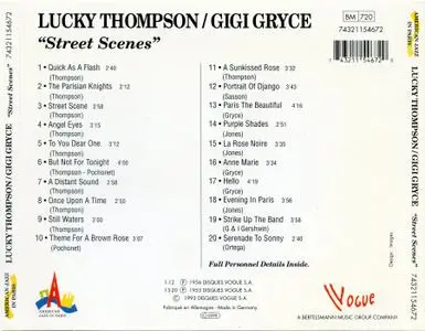 Lucky Thompson & Gigi Gryce - Street Scenes (1993) {RCA--Vogue 74321154672 rec 1953-1956}