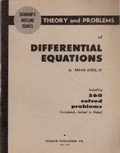 Theory and Problems of Differential Equations