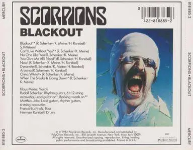 Scorpions - Blackout (1982) {US Press} Re-Up