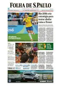 Folha de São Paulo - 4 de agosto de 2016 - Quinta