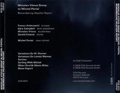 Miroslav Vitous Group (with Michel Portal) - Remembering Weather Report (2009)