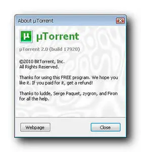 Portable µTorrent 2.0