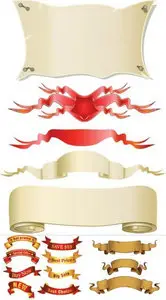Ribbons - Vector Set