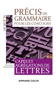 Précis de grammaire pour les concours. 6e éd. - Dominique Maingueneau