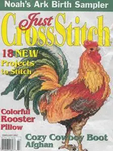 Just Cross Stitch Magazine February 2007