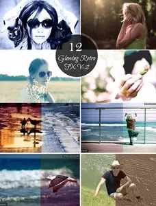 CreativeMarket Glowing Retro FX - V2