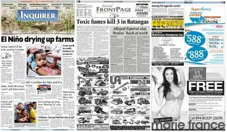 Philippine Daily Inquirer – February 18, 2010